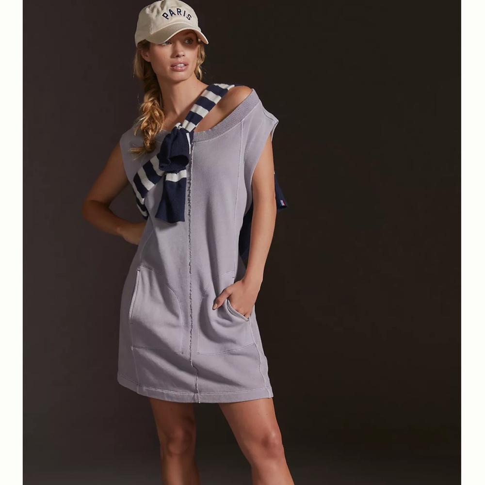 Anthropologie Daily practice open back dress